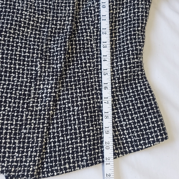 Periphery Tweed Fitted Brock Blazer Jacket with fringe, 8 - Picture 7 of 13